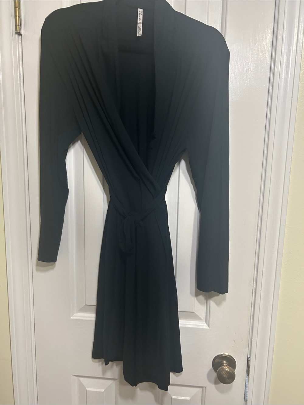 Soma Cool Nights Wrap Robewith Tie Waist - Women, Sz S/M, Like new